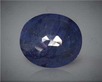 Blue Sapphire Heated & Treated Natural Certified 8.7 CTS ( 16807 )